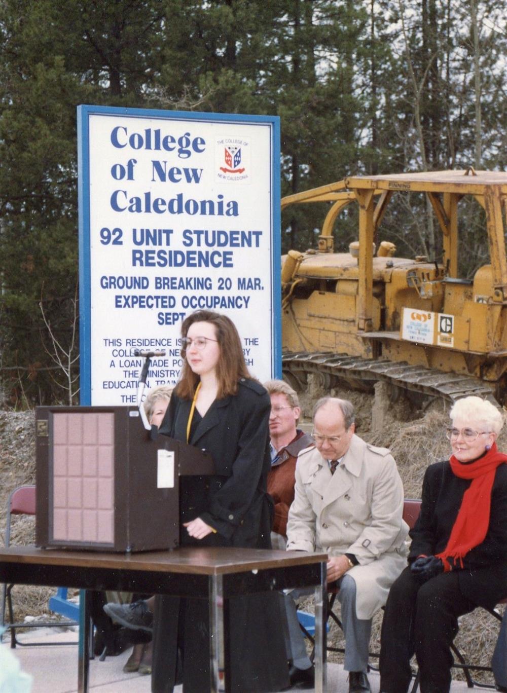 1993 - Residence Ground Breaking